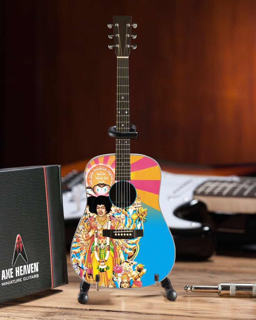 Officially Licensed Jimi Hendrix AXIS Bold As Love Mini Acoustic