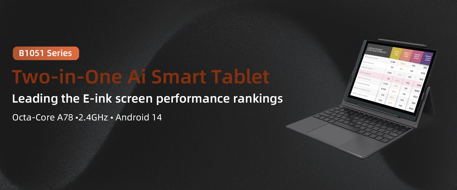 Bigme B1051 シリーズ -- 最先端のパフォーマンスを備えた 10.3 インチ