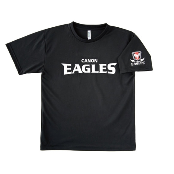 販売終了】キヤノンイーグルス Tシャツ(ブラック) Lサイズ:キヤノン