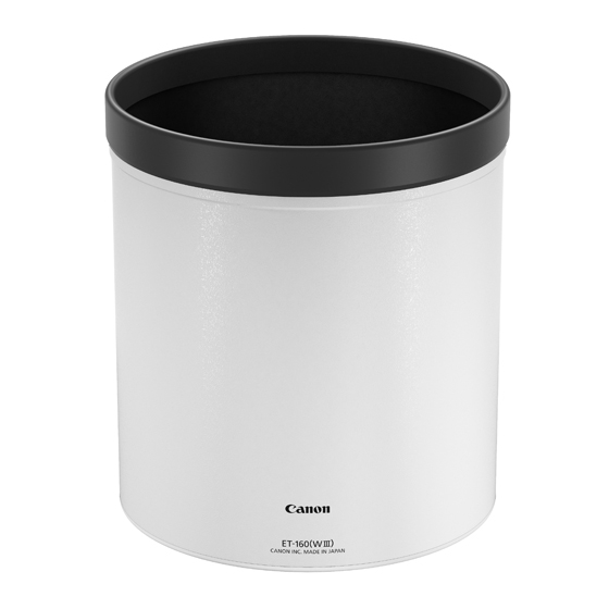 レンズフード ET-160(WIII) □納期約2ヶ月:レンズアクセサリー 通販