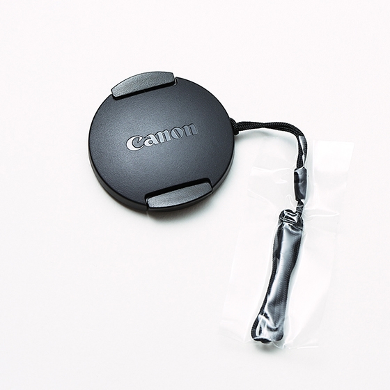 レンズキャップ (対象機種：PowerShot SX420 IS/SX430 IS):付属品