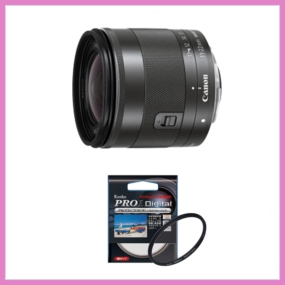 販売終了】【初めてのレンズセット】EF-M11-22mm F4-5.6 IS STM＋