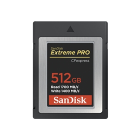 SanDisk エクトリーム プロ CFexpress Type B カード 512GB SDCFE-512G