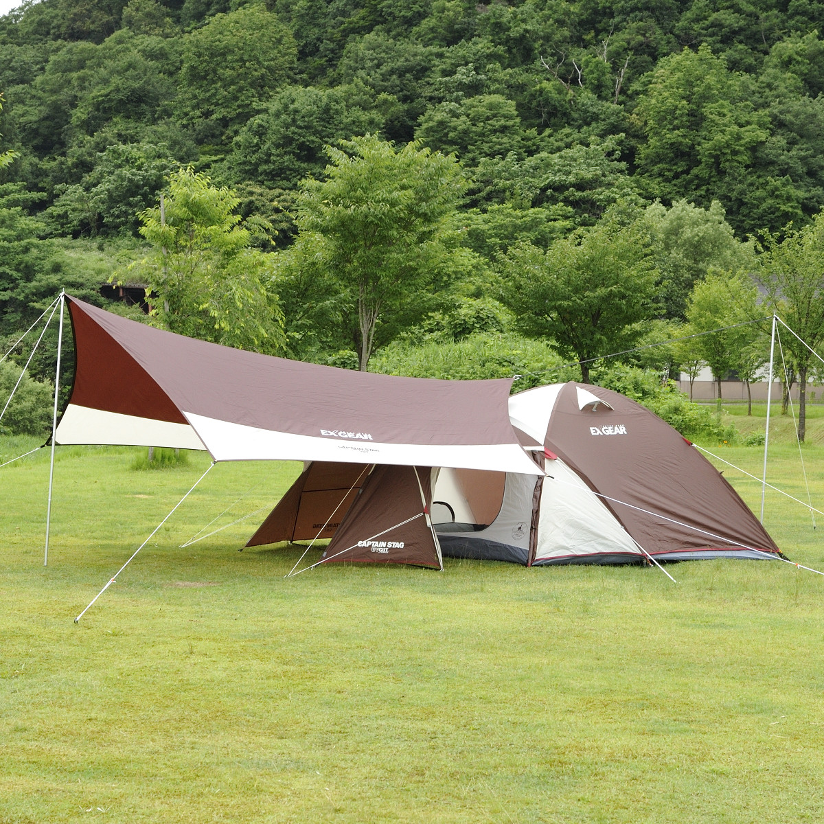 エクスギア ツールームドーム270 ファミリーキャンプ おすすめ