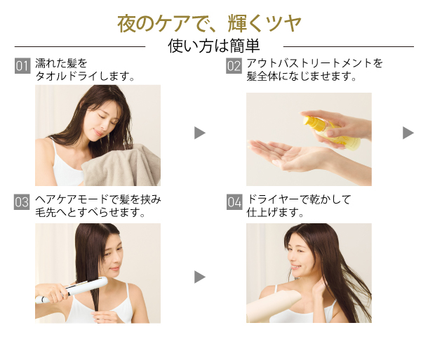 ヘアケア アイロン RA392 │ 通販 │ シャルレ ウェブストア