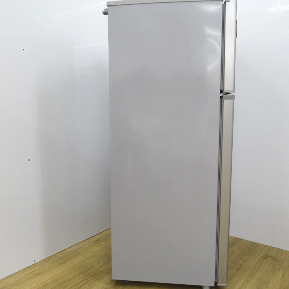 SHARP シャープ 冷蔵庫 118L SJ-H12D-S 2ドア シルバー 2018年製