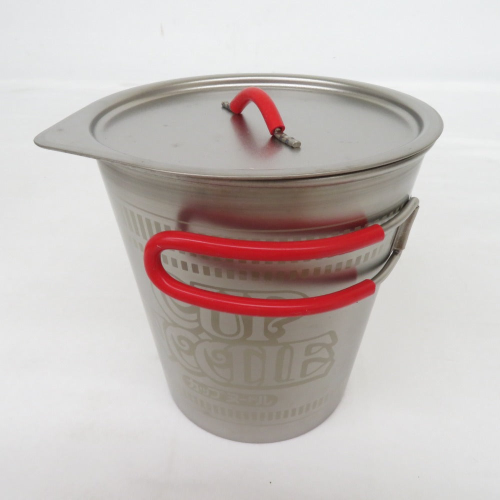 調理器具 日清 ニッシン カップヌードル型 チタンクッカー 800ml