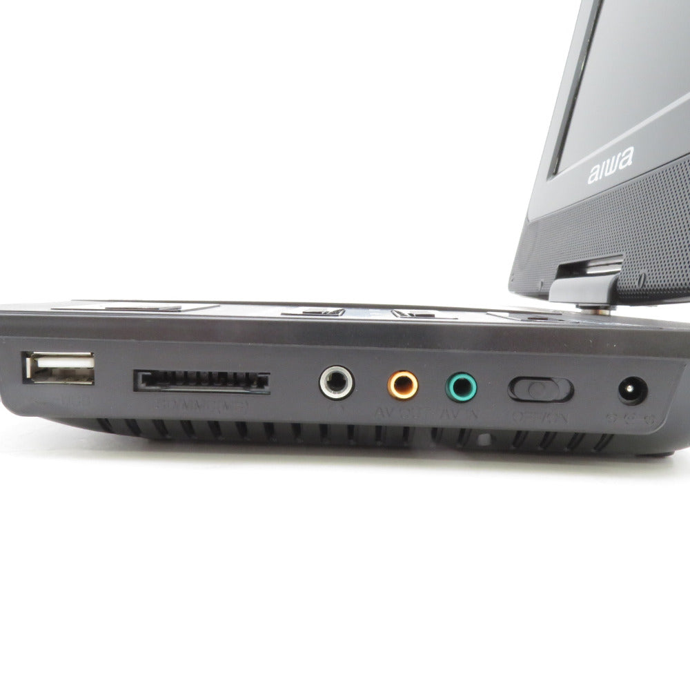 AIWA アイワ 7インチ ポータブルDVDプレーヤー XD-DW1 ※リモコン欠品