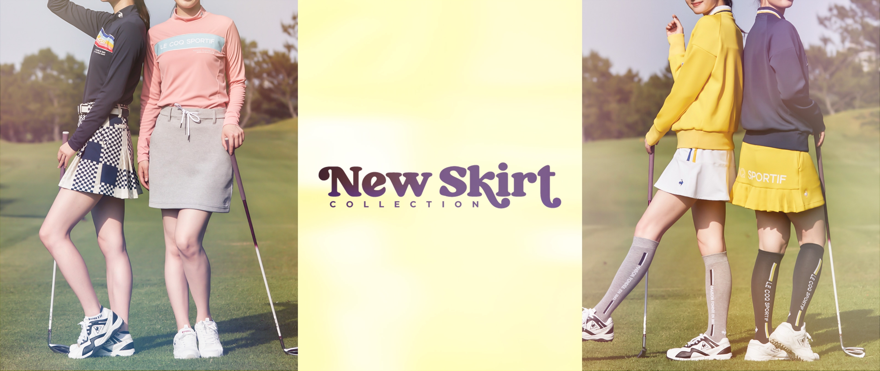 New Skirt COLLECTION | ルコックスポルティフ ゴルフ [le coq sportif