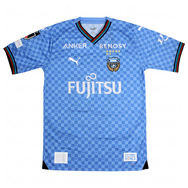 川崎フロンターレ 2024 ホーム 半袖レプリカユニフォーム 8.橘田健人