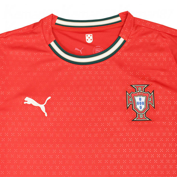 ポルトガル代表 2025 ホーム 半袖レプリカユニフォーム 7