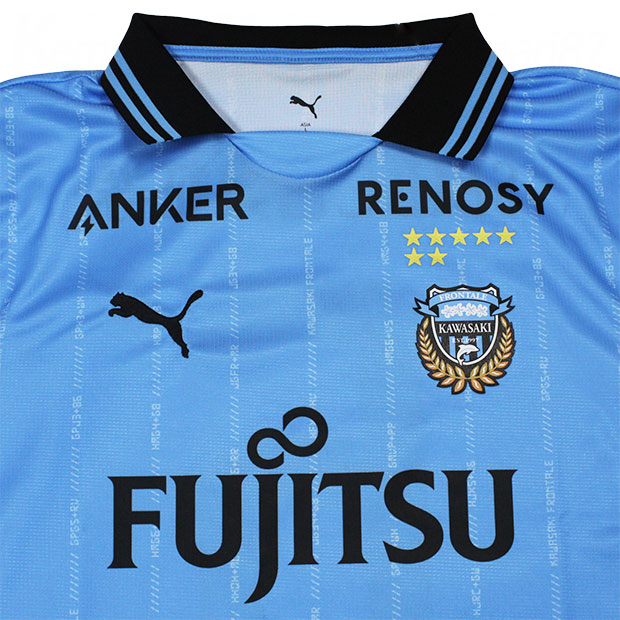 川崎フロンターレ 2025 ホーム 半袖レプリカユニフォーム 17.伊藤達哉