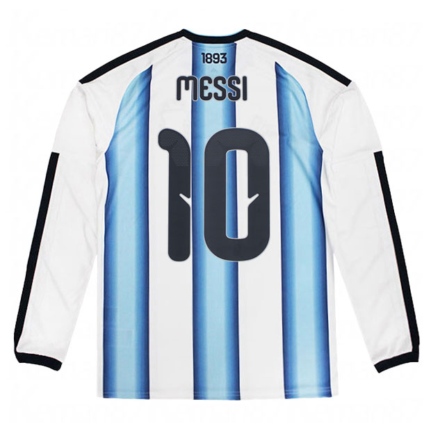 アルゼンチン代表 2026 ホーム 長袖レプリカユニフォーム 10.メッシ