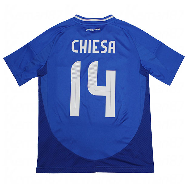 ジュニア イタリア代表 2024 ホーム 半袖レプリカユニフォーム 14