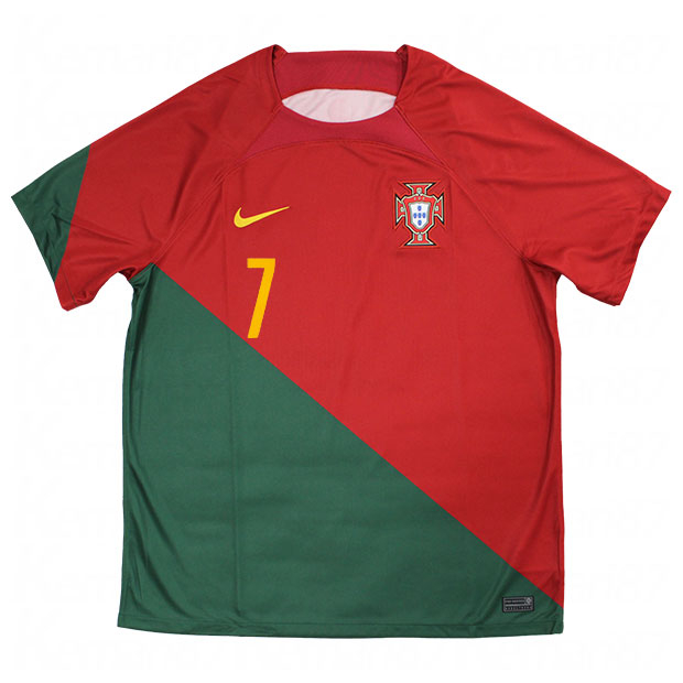 ポルトガル代表 2022 ホーム 半袖レプリカユニフォーム 7