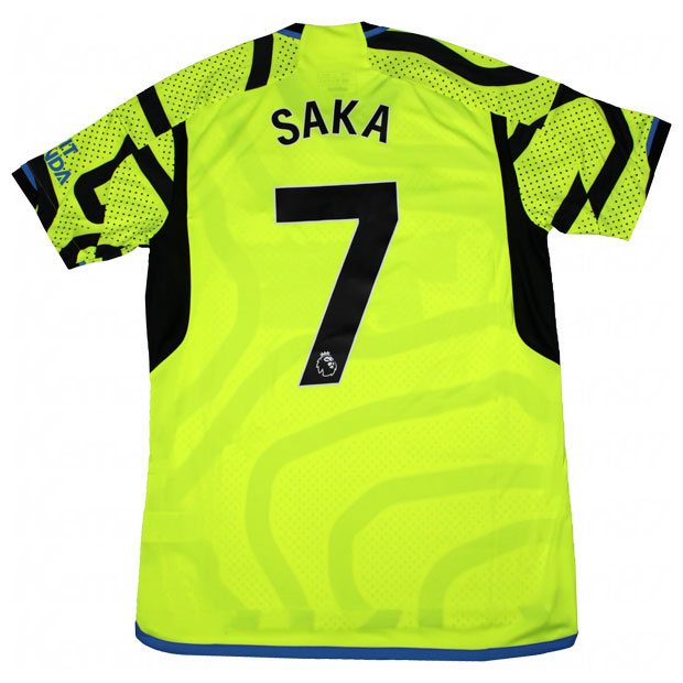 アーセナル 23-24 アウェイ 半袖レプリカユニフォーム 7.ブカヨ・サカ