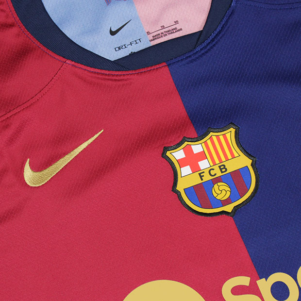 FCバルセロナ 24-25 ホーム 半袖レプリカユニフォーム 9.ロベルト