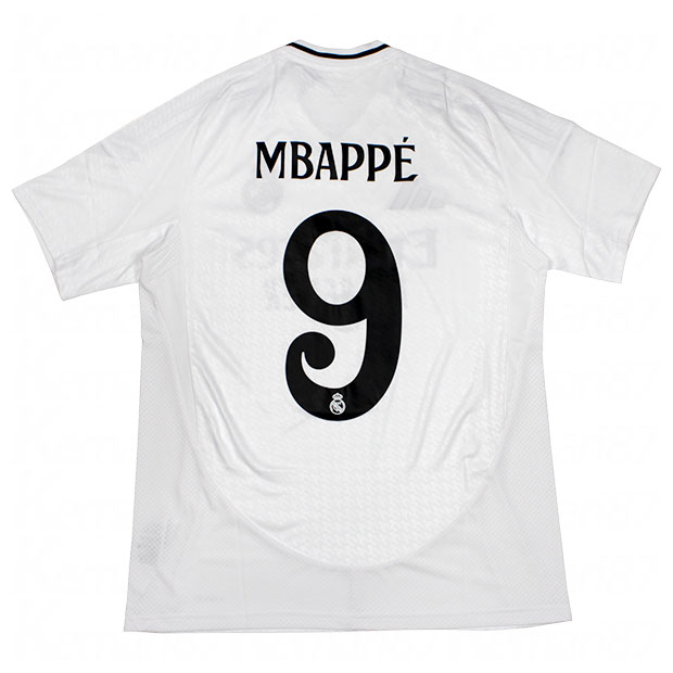 レアルマドリッド 24-25 ホーム 半袖レプリカユニフォーム 9.キリアン