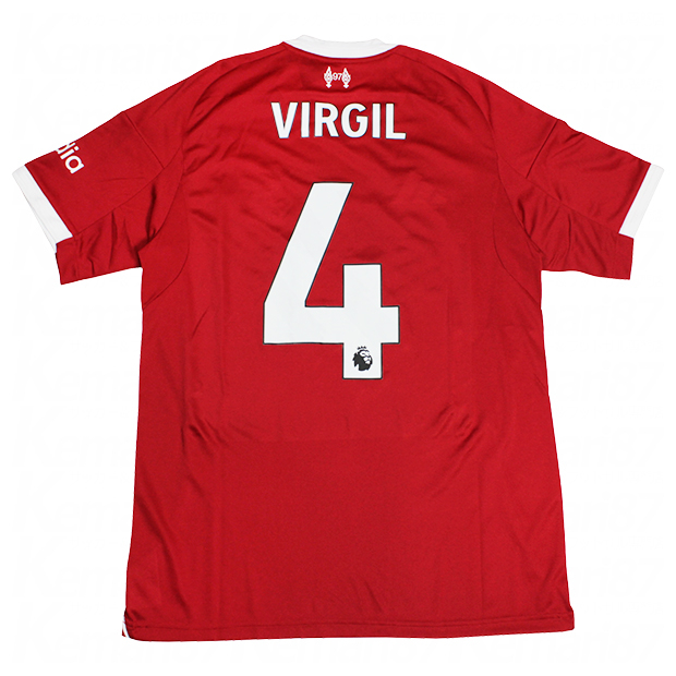 リバプール 25-26 ホーム 半袖レプリカユニフォーム 4.フィルジル