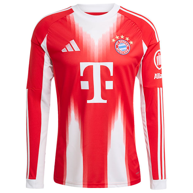 バイエルンミュンヘン 25-26 ホーム 長袖レプリカユニフォーム