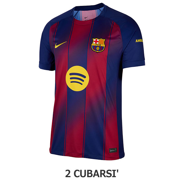 FCバルセロナ 25-26 ホーム 半袖レプリカユニフォーム 2.パウ