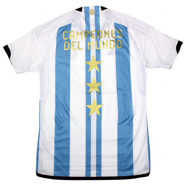 アルゼンチン代表 2023 ホーム 半袖レプリカユニフォーム 3S CAMPEONES