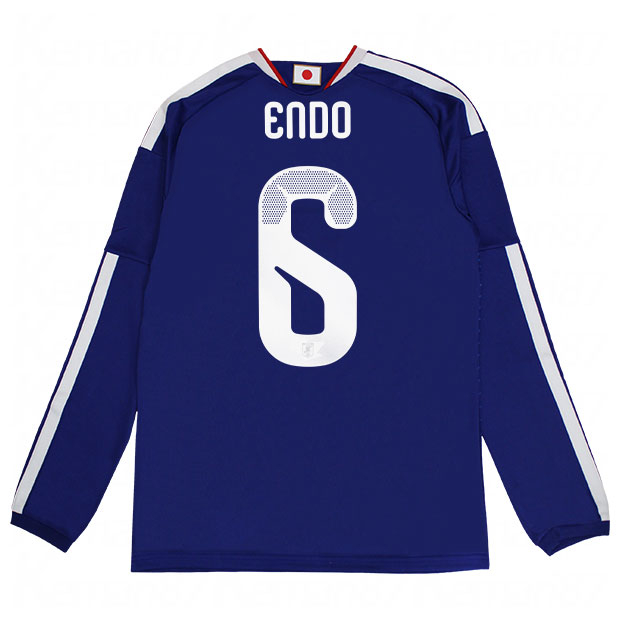 日本代表 ENDO 遠藤航 6番 長袖シャツ 背番号6 遠藤航 アディダス サッカー