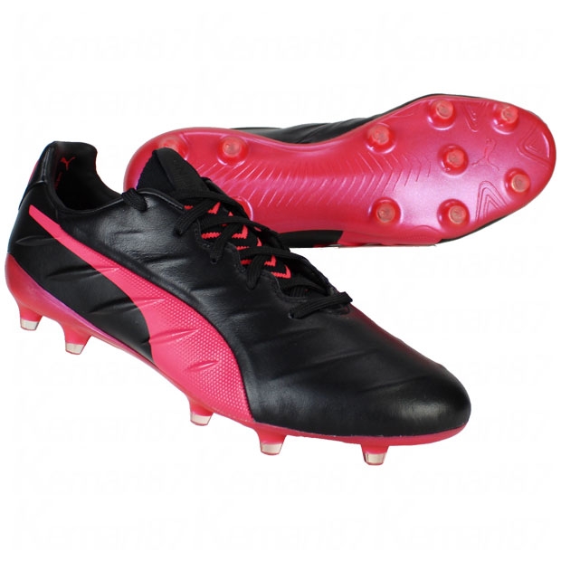 プーマキング プラチナム 21 FG/AG プーマブラック×ピンク | ゲキサカ