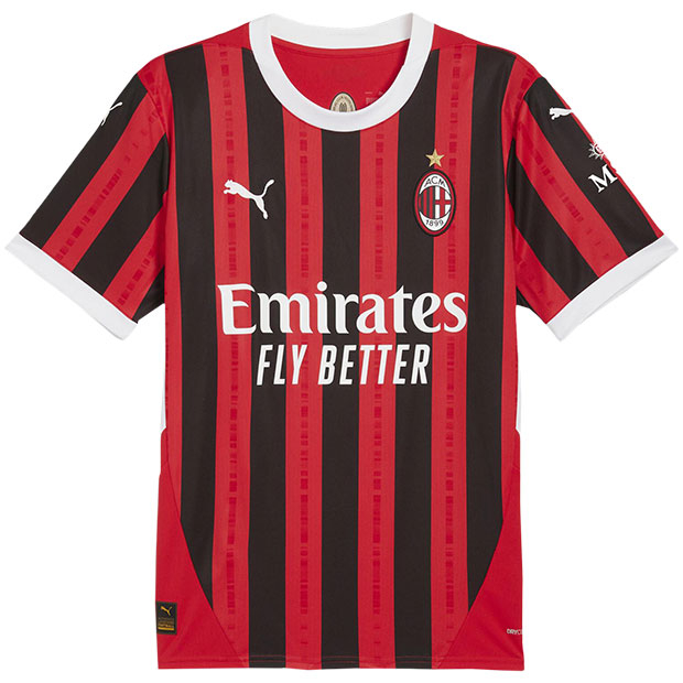 ACミラン 24-25 ホーム 半袖レプリカユニフォーム | ゲキサカFCストア