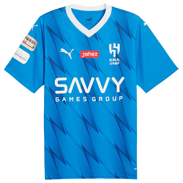 アルヒラル 23-24 ホーム 半袖レプリカユニフォーム 10.ネイマール