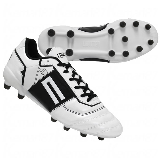 Capitten ONE MID ホワイト×ブラック | ゲキサカFCストア