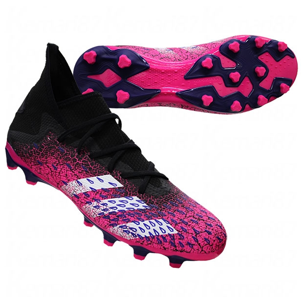 プレデター フリーク.3 HG/AG コアブラック×ショックピンク | ゲキサカ