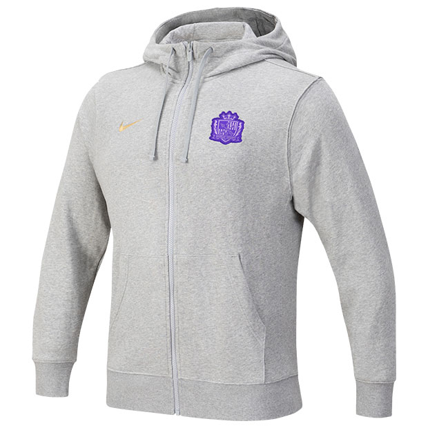 サンフレッチェ広島 CLUB フルジップフーディ ダークグレーヘザー