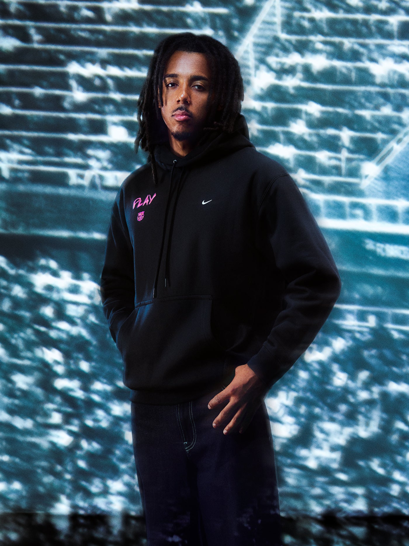 ナイキ FCバルセロナ × エド・シーラン × スポティファイ フーディー