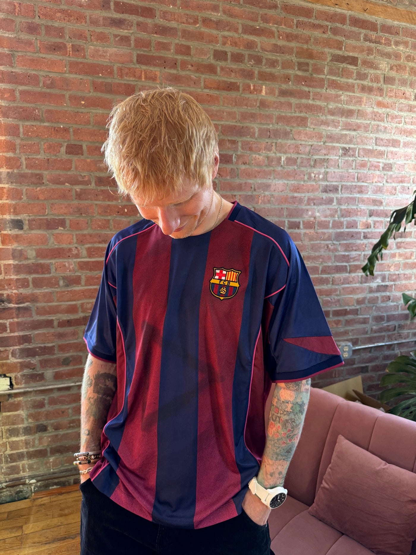 Ed Sheeran x FC Barcelona 2004/05 Retro Jersey – Barça Official Store