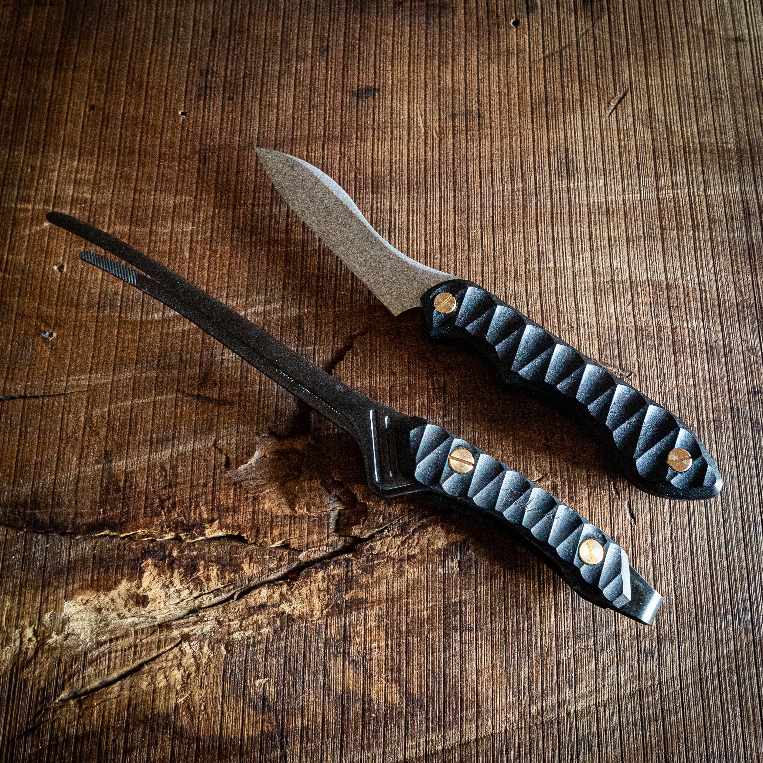 強化木】FEDECA CLEVER TONG リップルブラック 6,050円