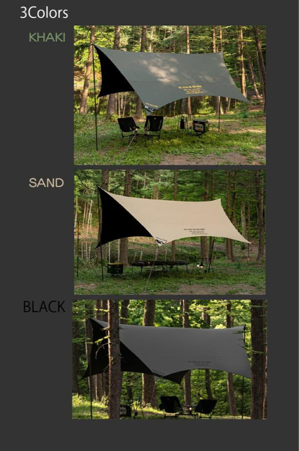 KZM OUTDOOR（ カズミ アウトドア ）ワイルドフィールドヘキサタープ