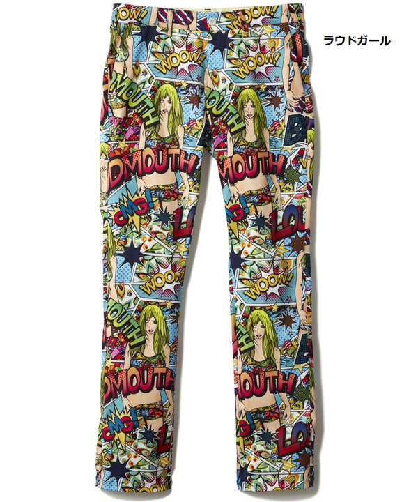 LOUDMOUTH ( ラウドマウス ) メンズ ストレッチツイル 柄パンツ