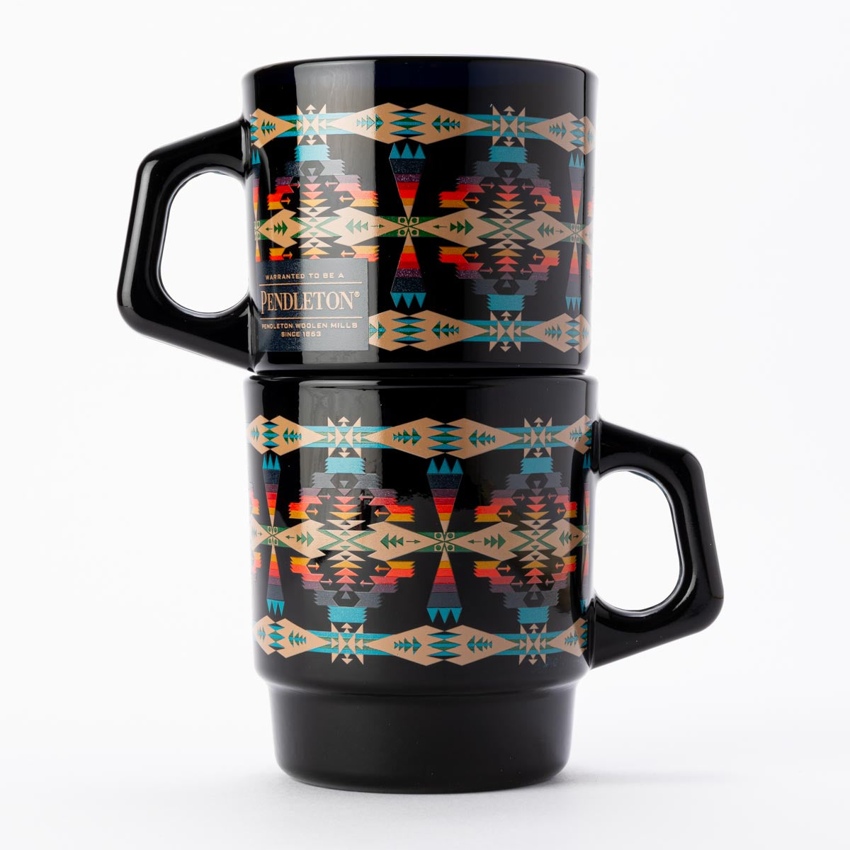 Fire-King スタッキングマグ PENDLETON [ツーソン] ブラック – Fire