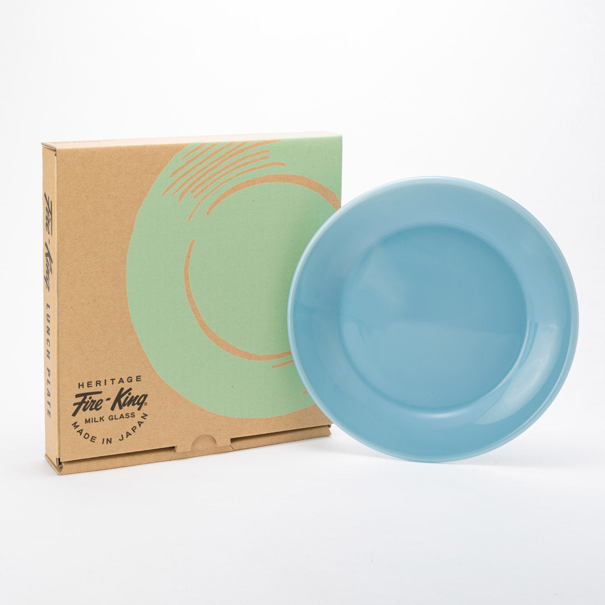 Fire-King ランチプレート ターコイズブルー – Fire-King Japan ONLINE