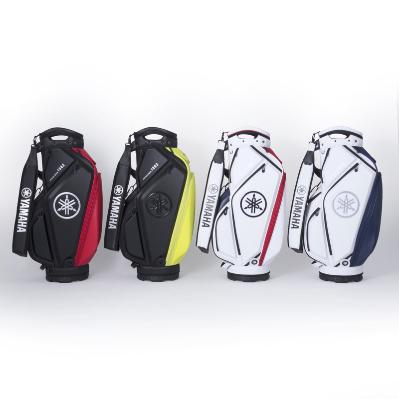 ミドルサイズキャディバッグ ブラック×レッド | ヤマハ ゴルフ