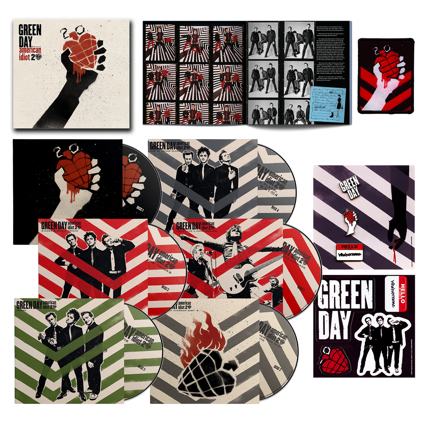 American Idiot (20th Anniversary) Deluxe Edition CD – Green Day