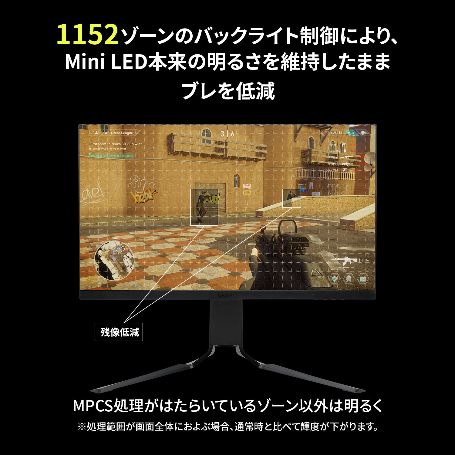 Gaming Monitor GR2532DML-BK MiniLED ゲーミングモニター 3年保証