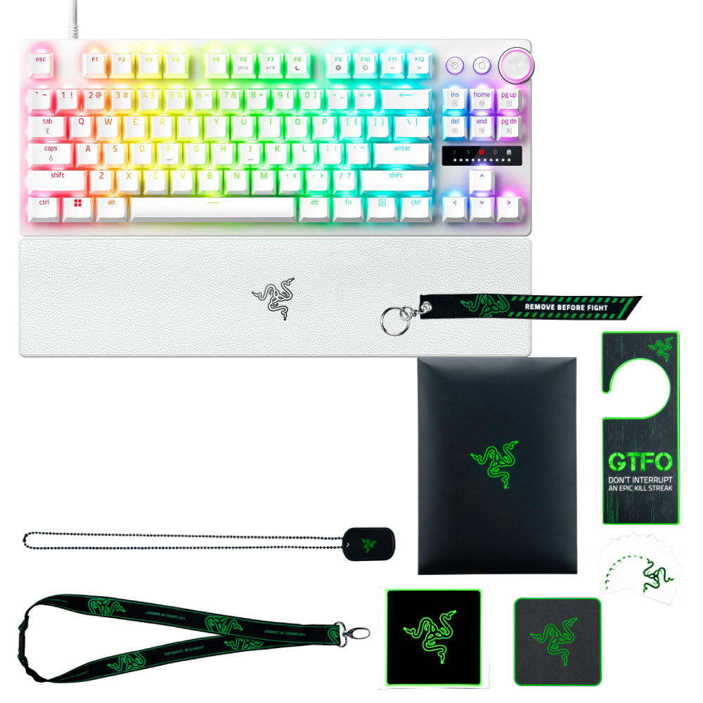 全2種】Razer Huntsman V3 Pro Tenkeyless (White Edition) レイザー