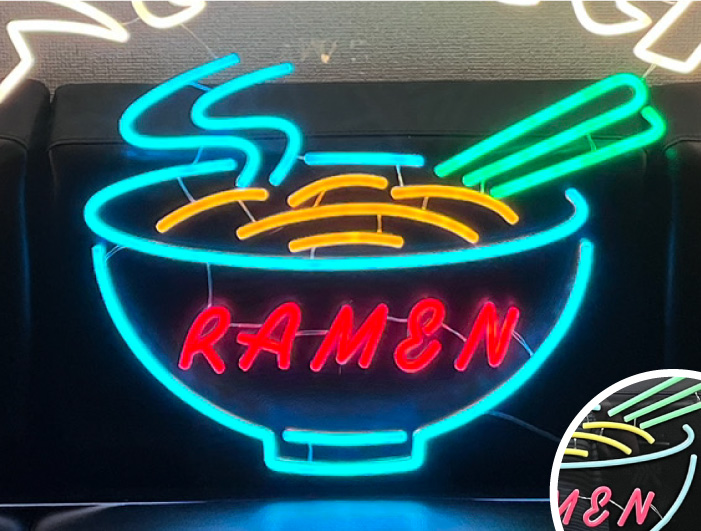 LEDネオン看板（ネオンサイン）のチューブ本体色について - LED