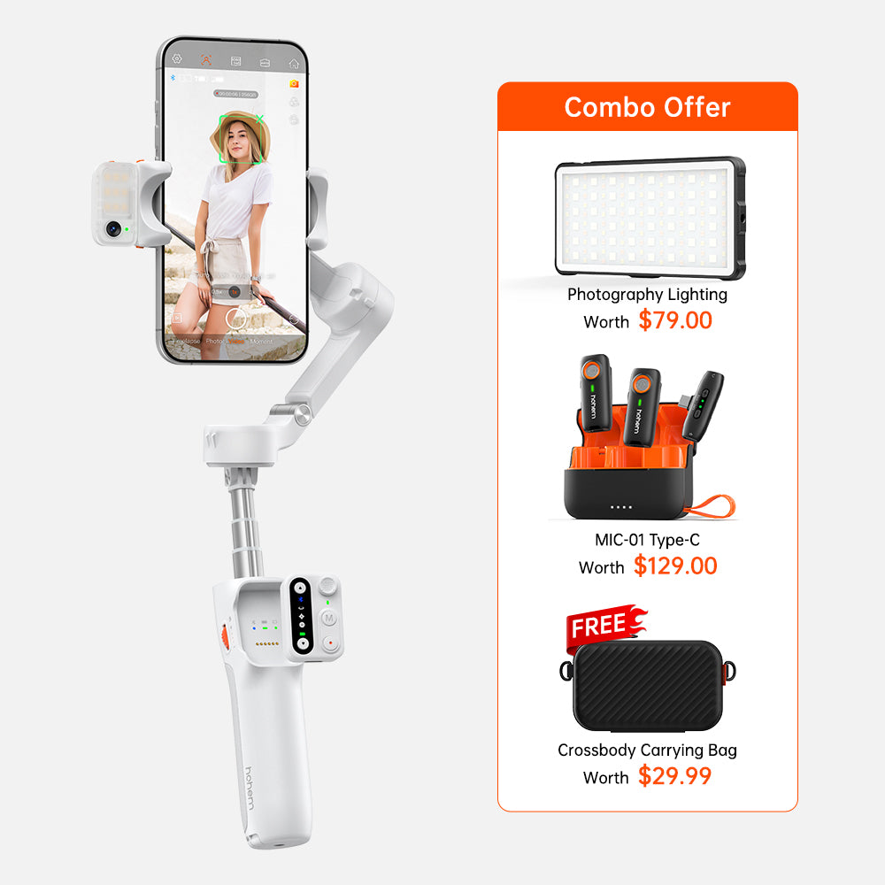 Hohem iSteady V3 Foldable Gimbal Phone Stabilizer