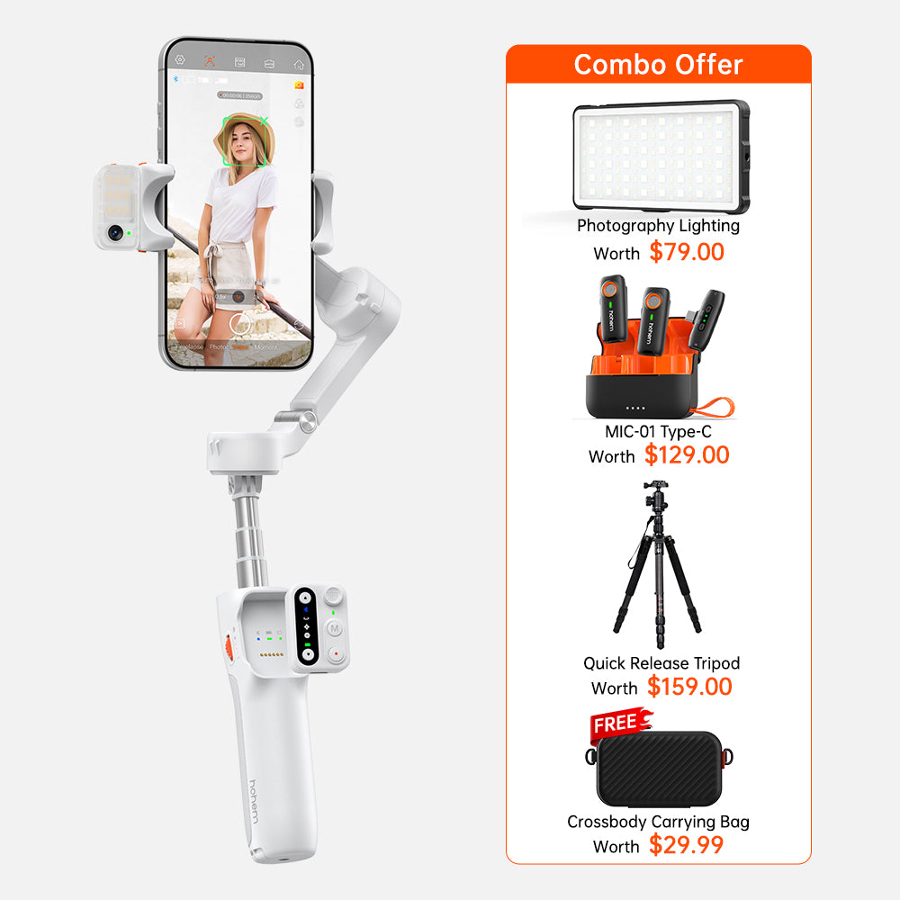 Hohem iSteady V3 Foldable Gimbal Phone Stabilizer