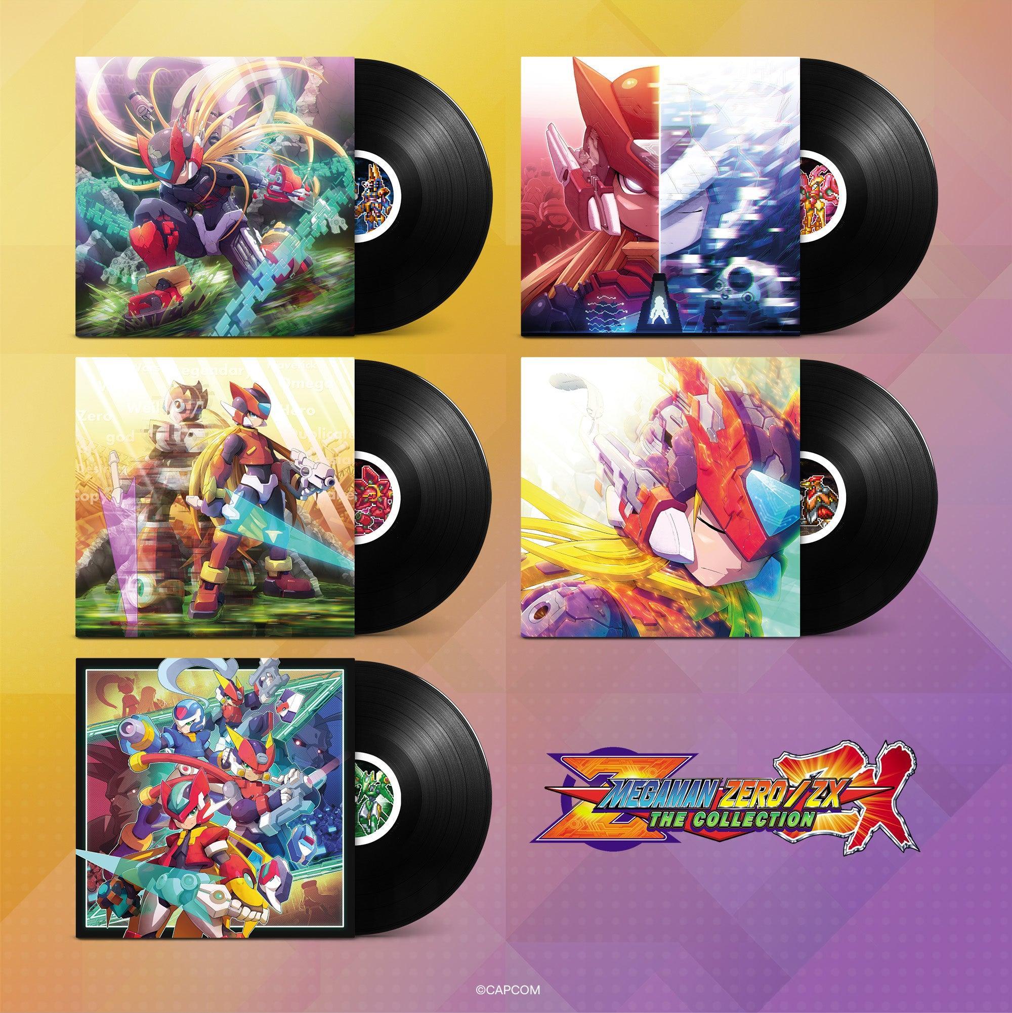 Mega Man - Zero/ZX:The Collection Soundtrack - 5LP Vinyl – IGN Store