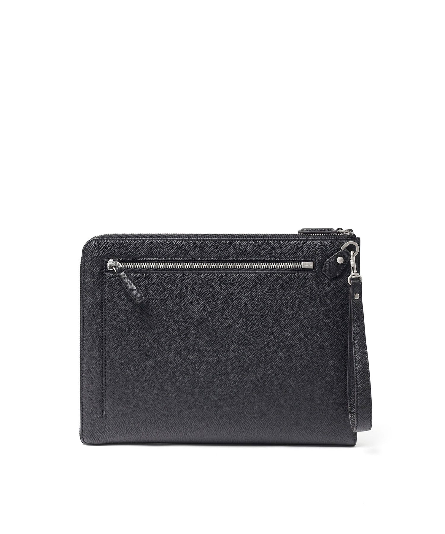 FUJITAKA meets / フジタカ ミーツ NO CHASER レザークラッチバッグ A4