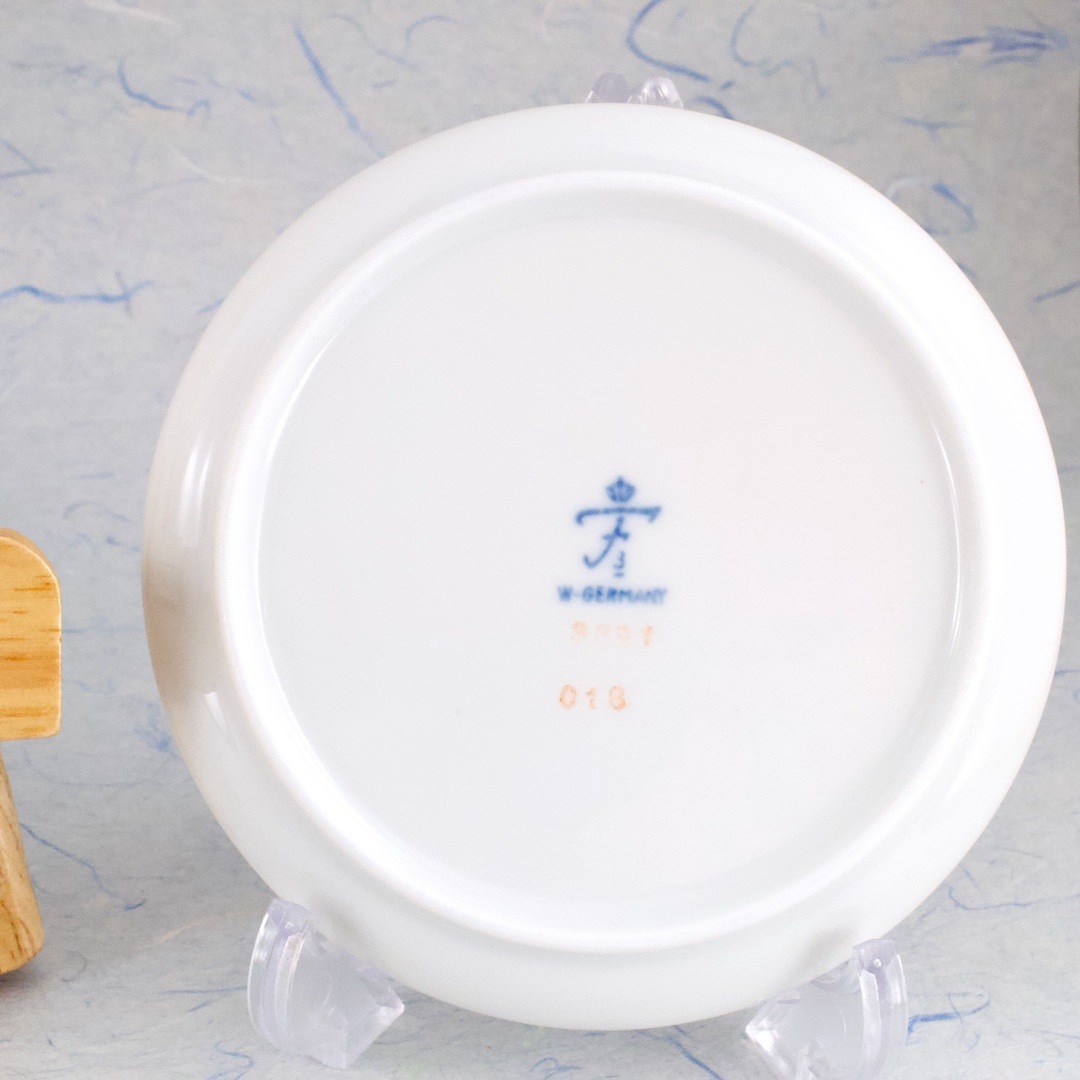 ドイツ フェルステンベルグ（FURSTENBERG） 絵皿 花絵 3枚セット